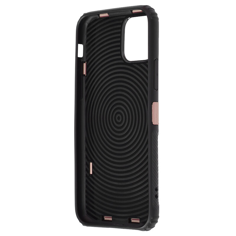 Husa iPhone 11 Hybrid Cu Inel Suport Stand Magnetic - Roz
