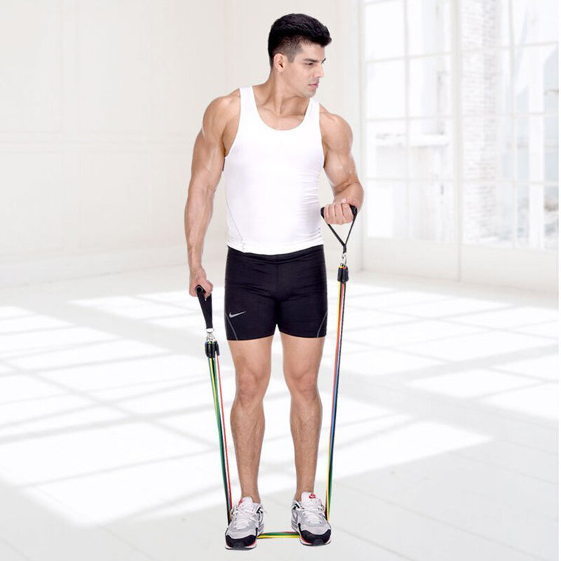 Set Antrenament Wozinsky 11 Piese Cu Benzi De Rezistenta Pentru Exercitii Multiple