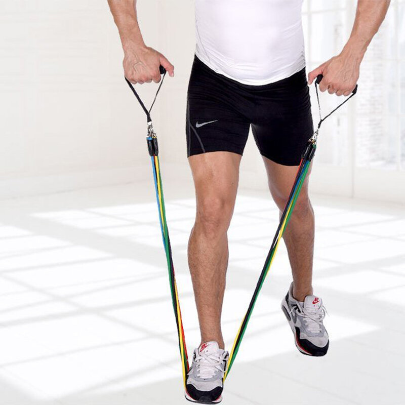 Set Antrenament Wozinsky 11 Piese Cu Benzi De Rezistenta Pentru Exercitii Multiple