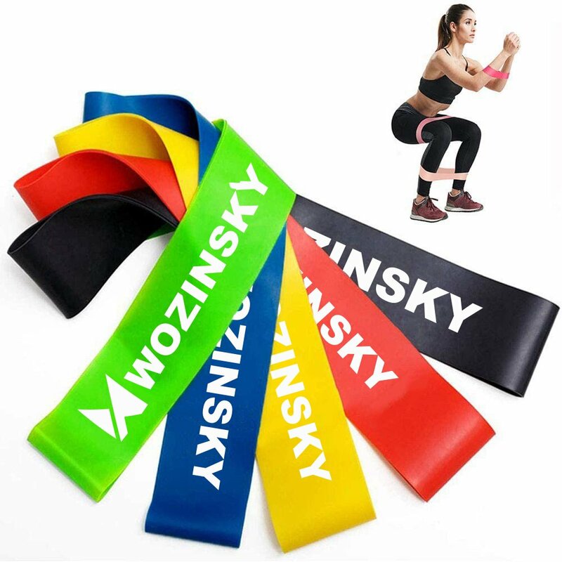 Set Antrenament Wozinsky 5 Benzi De Rezistenta Pentru Exercitii Multiple