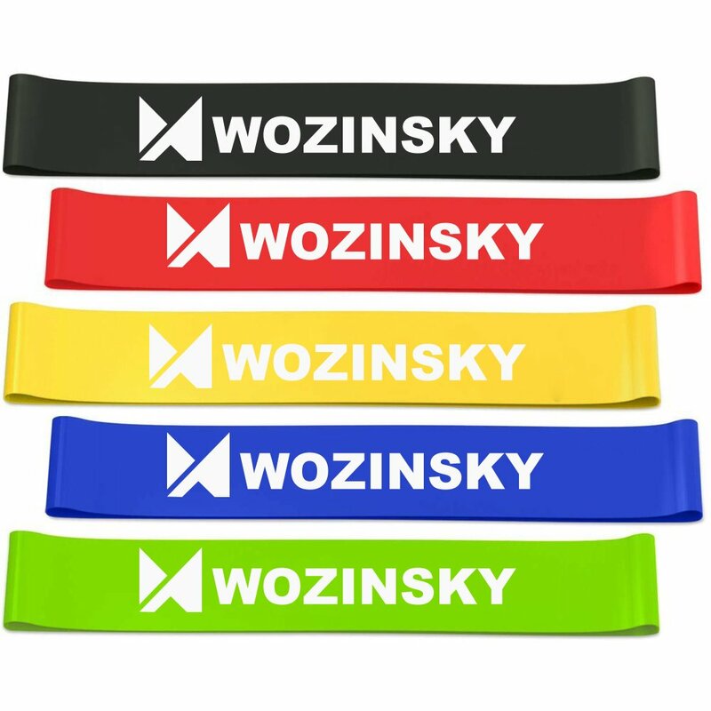 Set Antrenament Wozinsky 5 Benzi De Rezistenta Pentru Exercitii Multiple