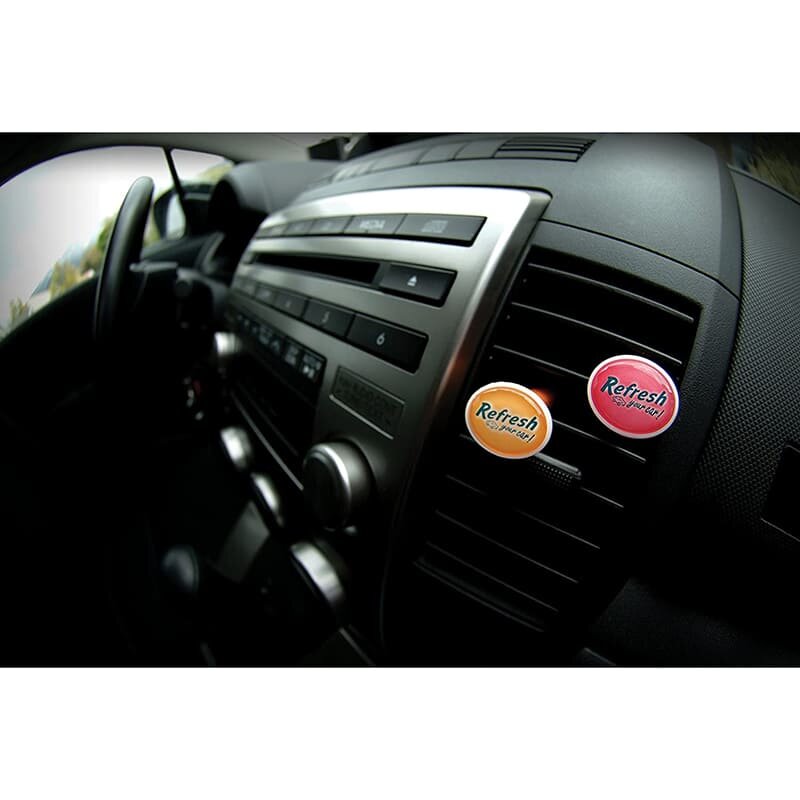 Odorizant Auto Refresh Your Car Betisoare Pentru Grila De Ventilatie - Aroma Essentials Collection Grapefruit