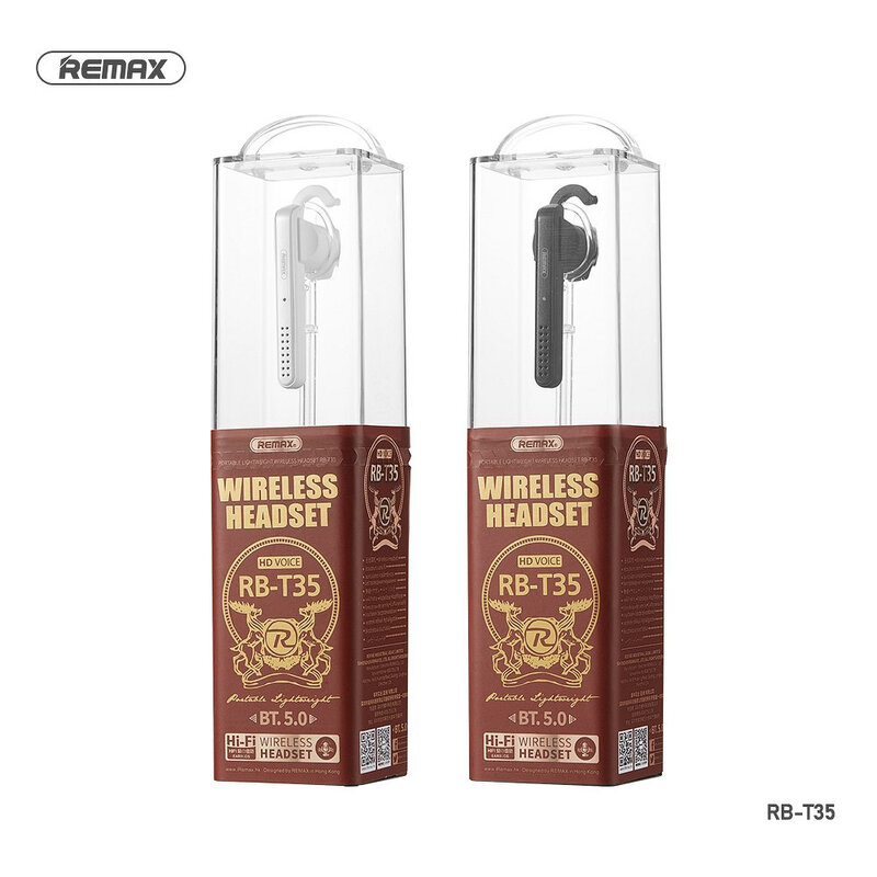 Casca Bluetooth Universala Wireless Remax RB-T35 Cu Microfon - Alb