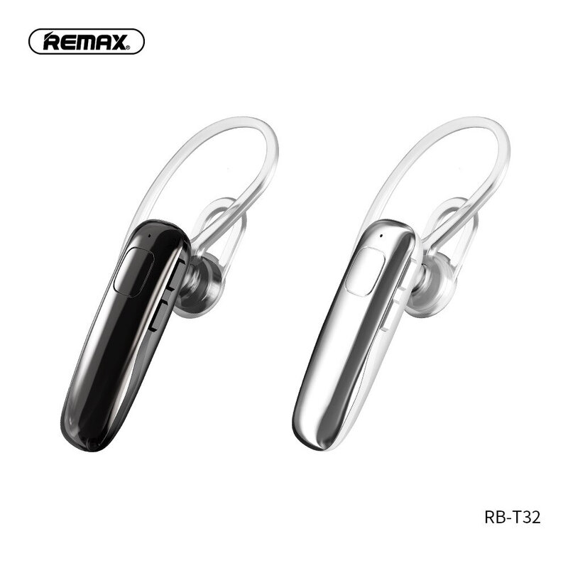 Casca Bluetooth Universala Wireless Remax RB-T32 Cu Microfon - Argintiu