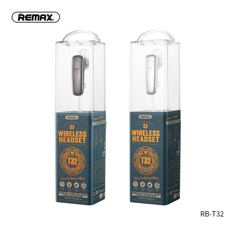 Casca Bluetooth Universala Wireless Remax RB-T32 Cu Microfon - Negru