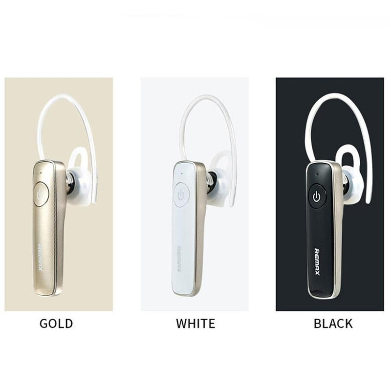 Casca Bluetooth Universala Wireless Remax RB-T8 Cu Microfon - Auriu