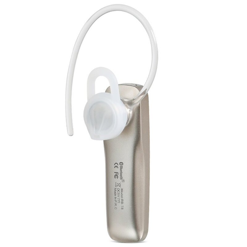 Casca Bluetooth Universala Wireless Remax RB-T8 Cu Microfon - Auriu