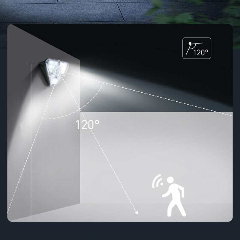 Lampa Solara LED Baseus De Perete Cu Senzor De Miscare - DGNEN-A01 - Negru