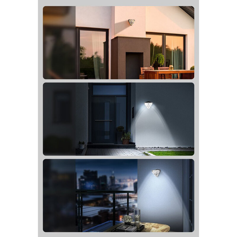 Lampa Solara LED Baseus De Perete Cu Senzor De Miscare - DGNEN-A01 - Negru