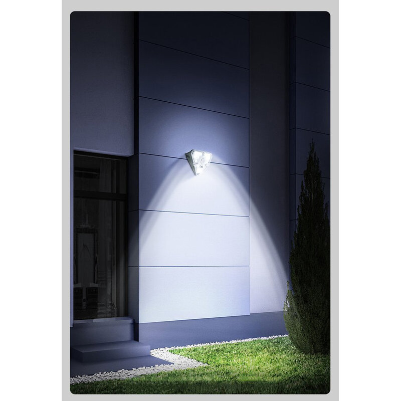 Lampa Solara LED Baseus De Perete Cu Senzor De Miscare - DGNEN-A01 - Negru