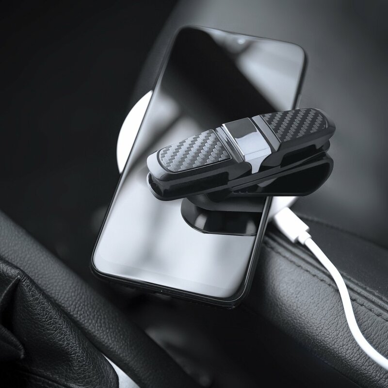 Suport Auto/Organizator Multifunctional Ochelari/Chei/Carti De Vizita - SD-1305 - Negru