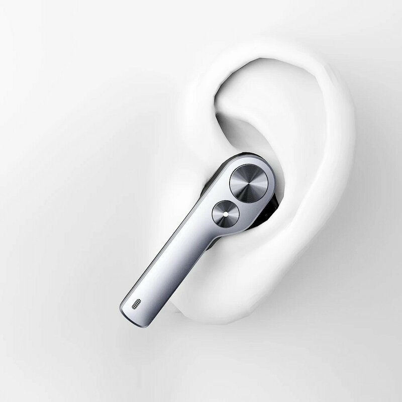 Casti In-Ear Uiisii TWS808 Wireless Cu Bluetooth Si Statie De Incarcare - Negru