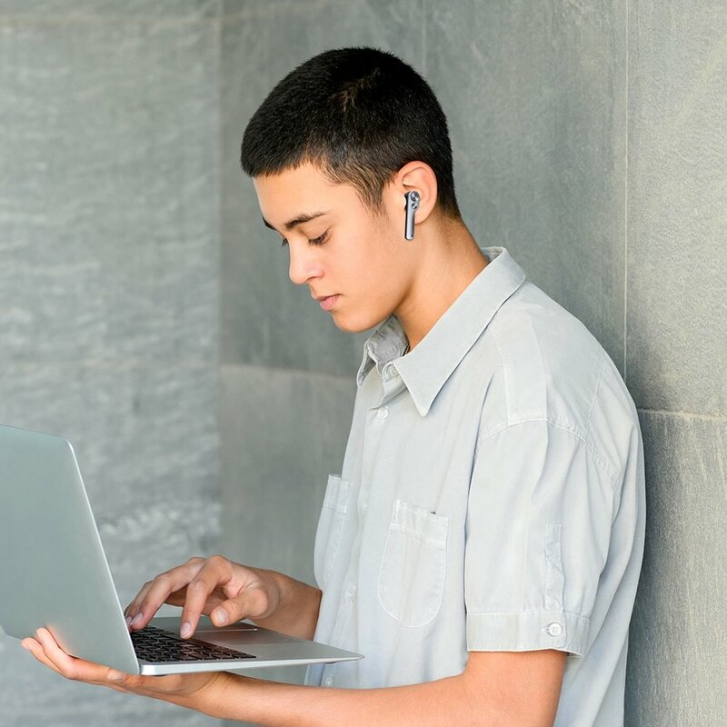 Casti In-Ear Uiisii TWS808 Wireless Cu Bluetooth Si Statie De Incarcare - Negru