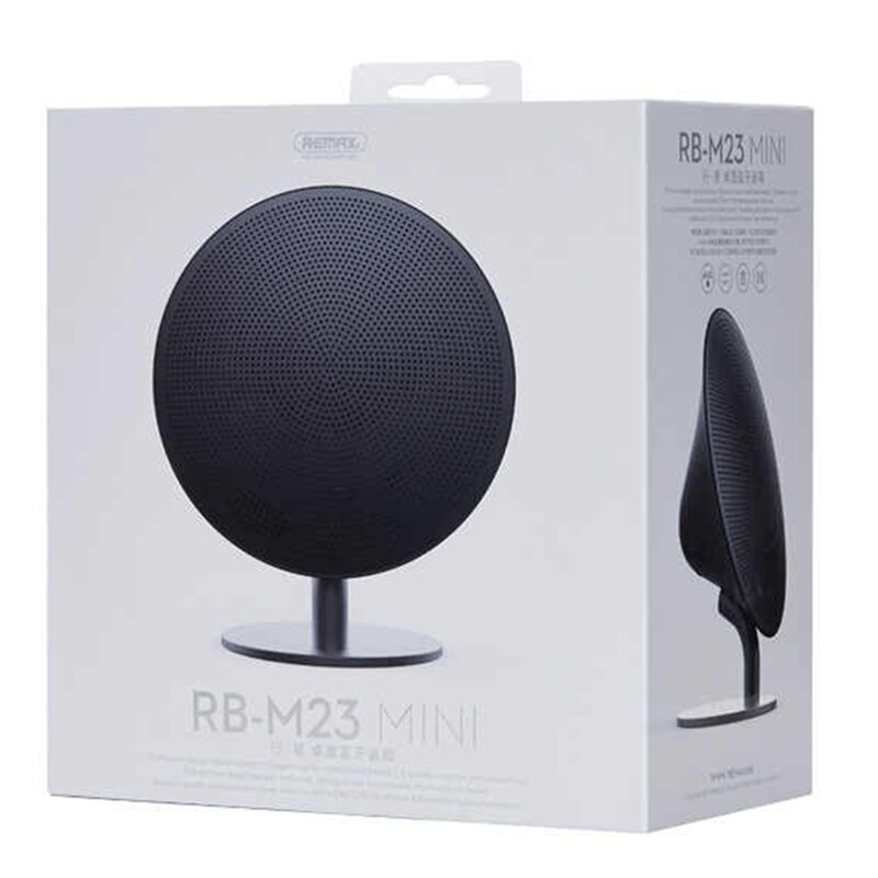 Boxa Portabila Wireless Remax Cu Bluetooth 5W RMS - RB-M23 Mini - Negru
