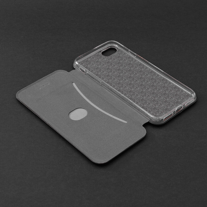 Husa iPhone 7 Flip Magnet Book Type - Black