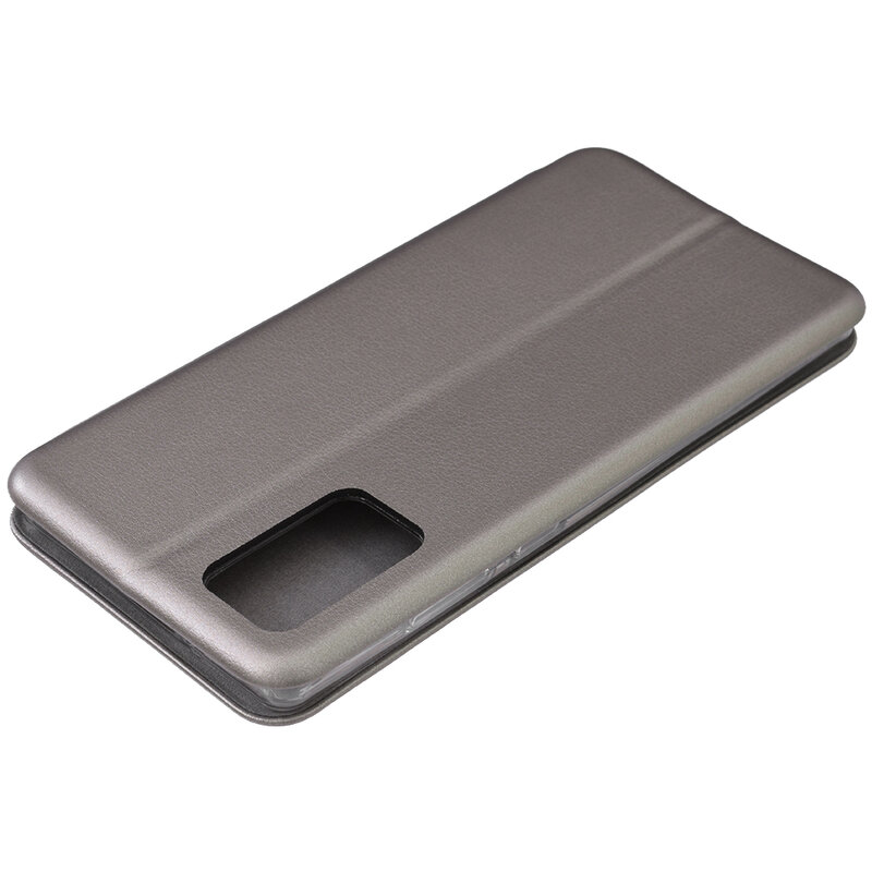 Husa Samsung Galaxy Note 20 5G Flip Magnet Book Type - Grey