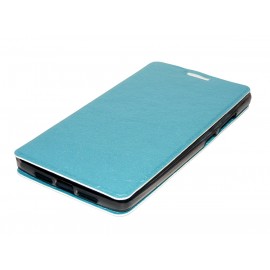 Husa OnePlus 2, OnePlus Two Flip Book Type Turcoaz