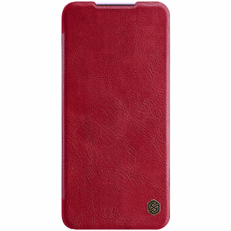 Husa Xiaomi Redmi K30 5G Nillkin QIN Leather - Rosu
