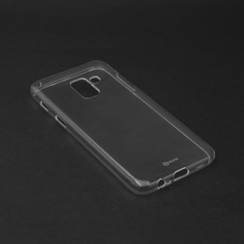 Husa Samsung Galaxy A8 2018 A530 Roar Colorful Jelly Case - Transparent