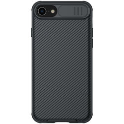 Husa iPhone SE 2, SE 2020 Nillkin CamShield Pro Cu Protectie Pentru Camera - Negru
