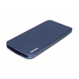 Husa Asus Zenfone 2 (5.0 inch) Flip BEPAK Albastru