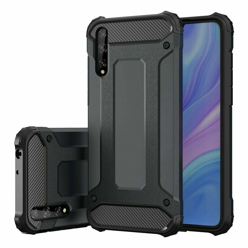 Husa Huawei P Smart S / Y8p Techsuit Hybrid Armor, negru