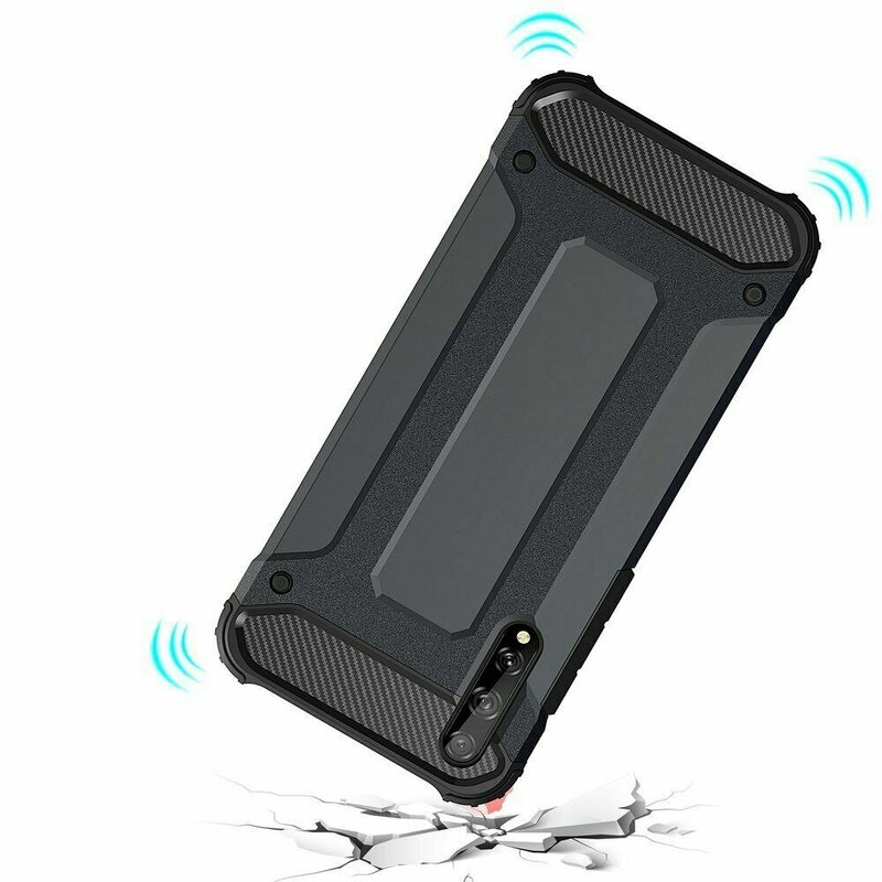 Husa Huawei P Smart S / Y8p Techsuit Hybrid Armor, negru
