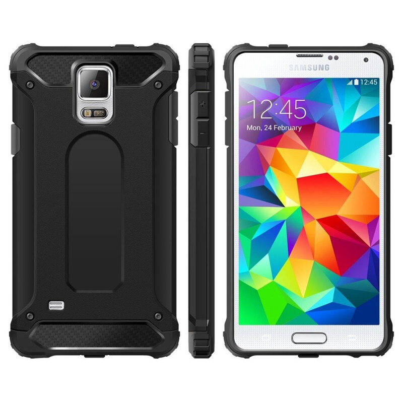 Husa Samsung Galaxy S5 G900 Techsuit Hybrid Armor, negru