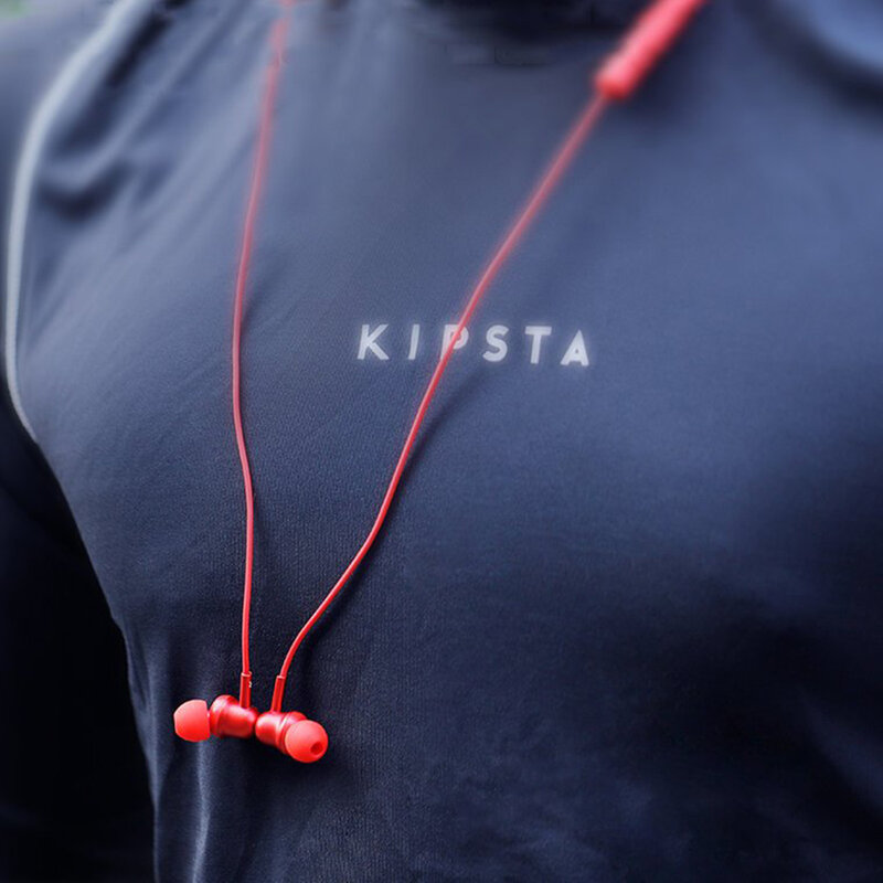 Casti In-Ear Nillkin Soulmate E4 Wireless Cu Bluetooth Si Suport Pentru Gat - Rosu