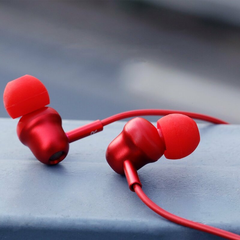 Casti In-Ear Nillkin Soulmate E4 Wireless Cu Bluetooth Si Suport Pentru Gat - Rosu