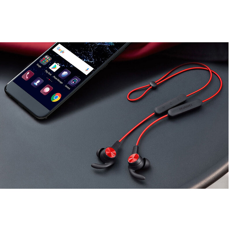Casti In-Ear Originale Huawei AM61 Sport Wireless cu Bluetooth - Rosu