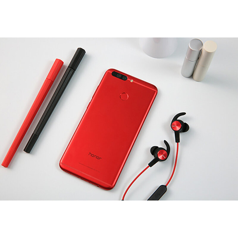 Casti In-Ear Originale Huawei AM61 Sport Wireless cu Bluetooth - Rosu