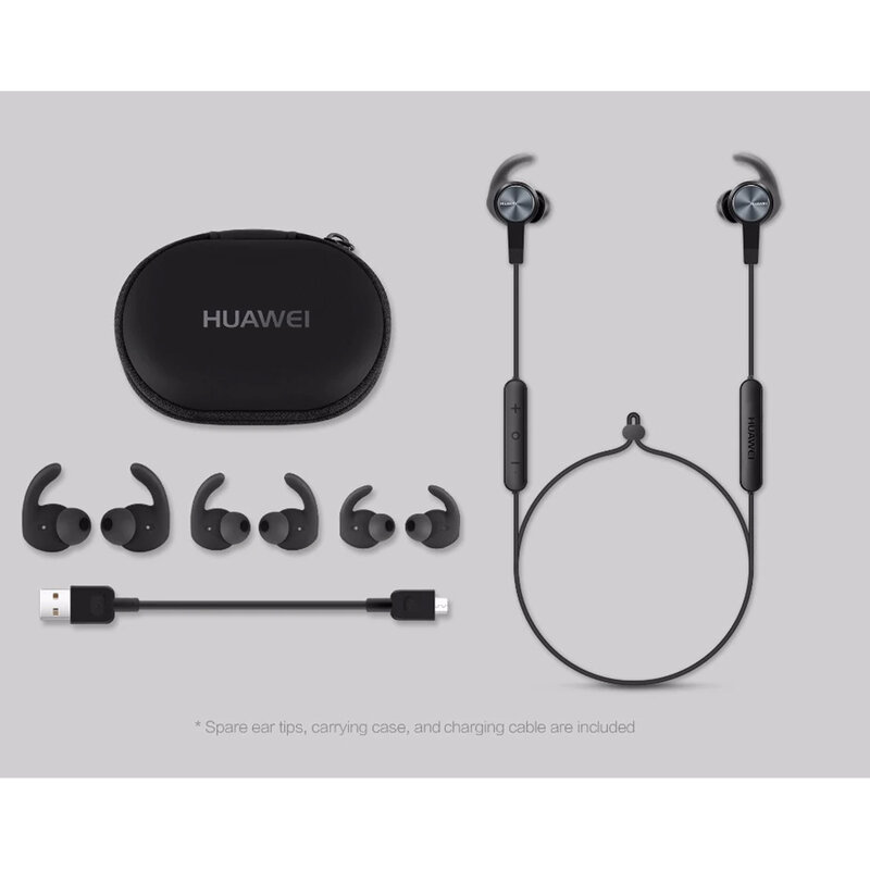 Casti In-Ear Originale Huawei AM61 Sport Wireless cu Bluetooth - Rosu