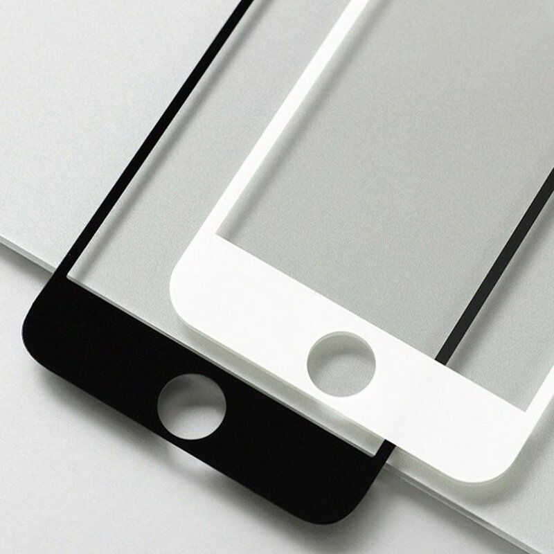 Folie Sticla iPhone 8 3MK Hard Glass Max Lite Tempered - White