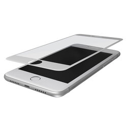 Folie Sticla iPhone 7 3MK Hard Glass Max Lite Tempered - White