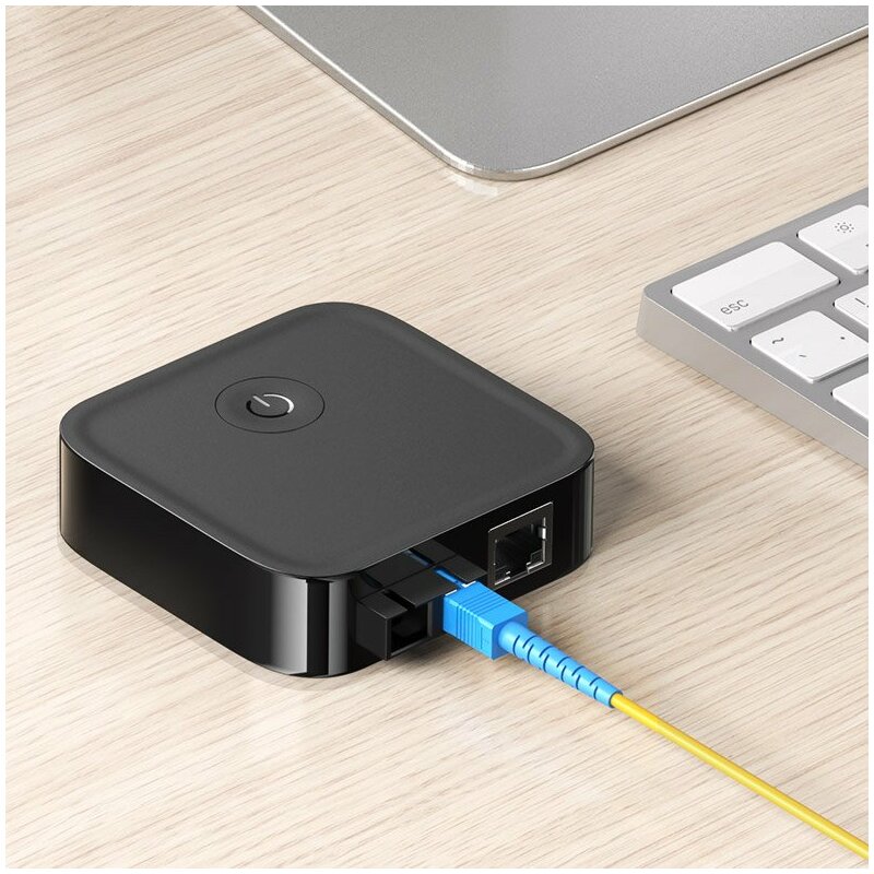 Cablu fibra optica Internet Ugreen, Mufa SC single mode, 3m, galben, 70664