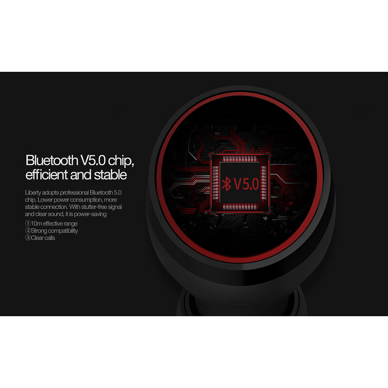 Casti In-Ear Nillkin Liberty Pro True Wireless Cu Statie De Incarcare - Auriu