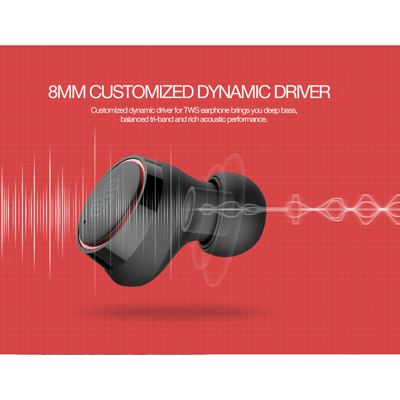 Casti In-Ear Nillkin Liberty Pro True Wireless Cu Statie De Incarcare - Auriu