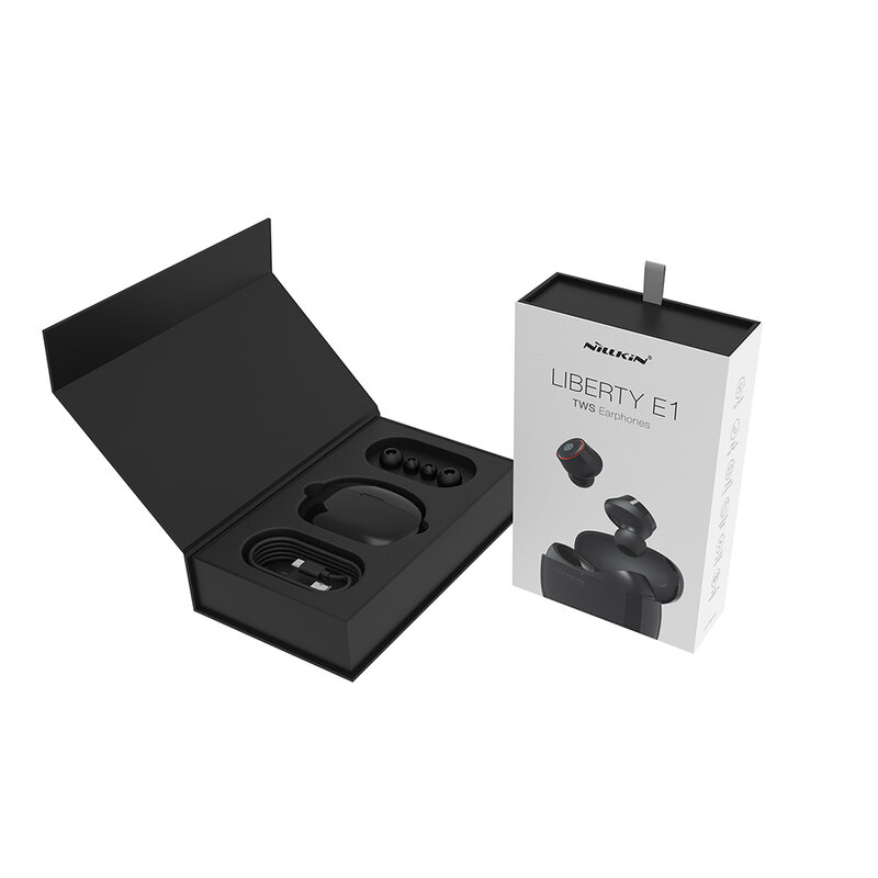 Casti In-Ear Nillkin Liberty Pro True Wireless Cu Statie De Incarcare - Auriu