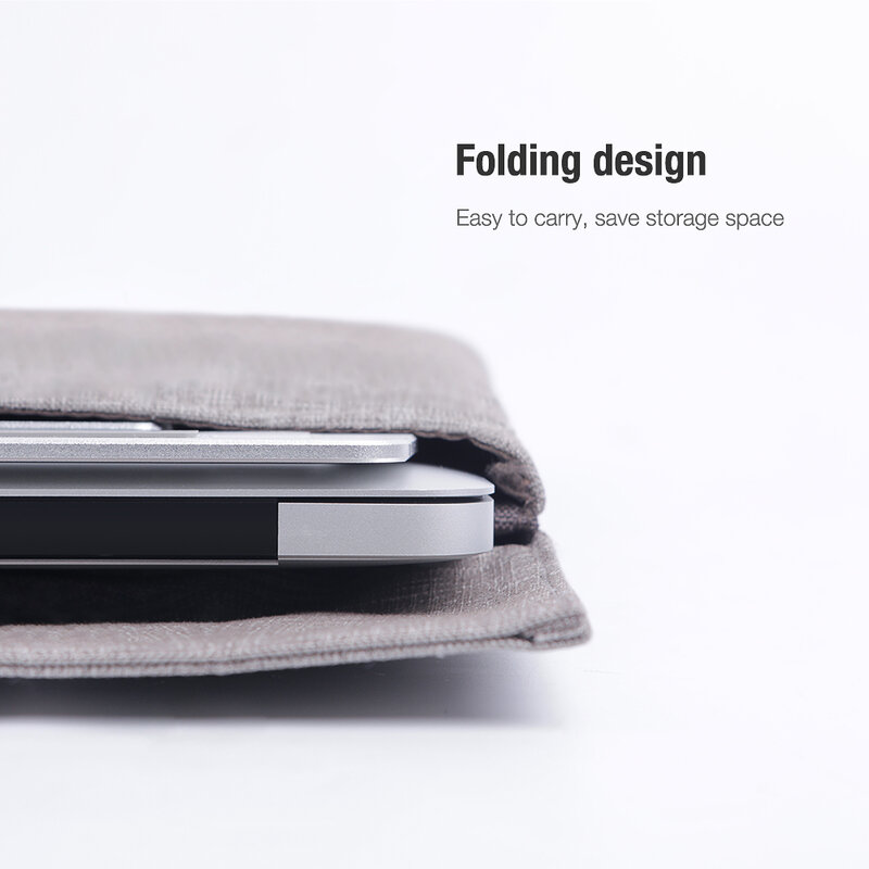 Suport Laptop Nillkin FlexDesk Ajustabil Universal Din Aluminiu Si Silicon - Argintiu