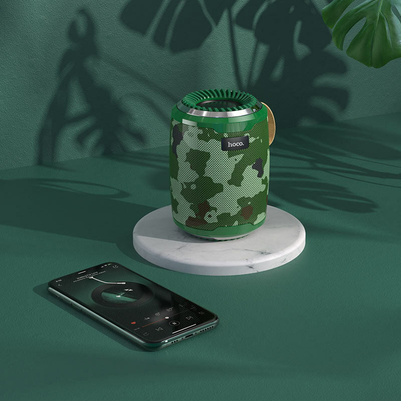 Boxa portabila Bluetooth wireless Hoco BS39, camuflaj
