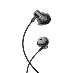 Casti In-Ear Hoco M75 Belle Cu Fir Si Microfon Universale 3.5mm - Negru