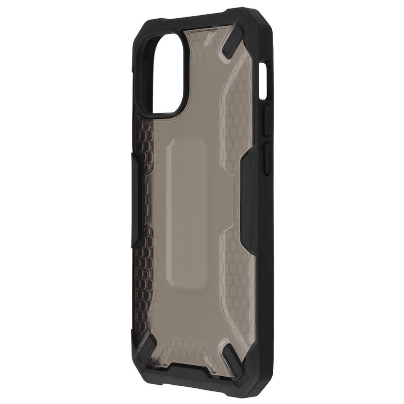 Husa iPhone 12 mini Mobster Decoil Series - Negru