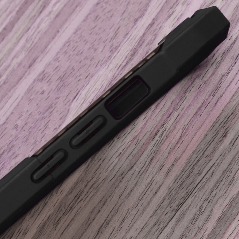 Husa iPhone SE 2, SE 2020 Mobster Decoil Series - Negru