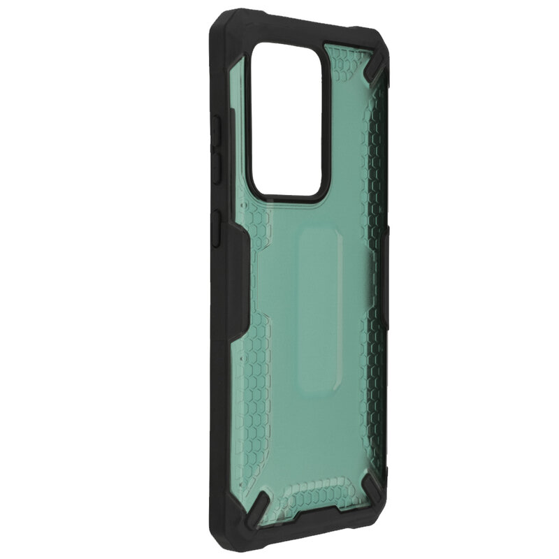 Husa Samsung Galaxy S20 Ultra Mobster Decoil Series - Verde Inchis