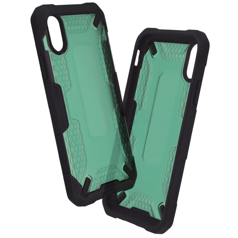 Husa iPhone XS Mobster Decoil Series - Verde Inchis