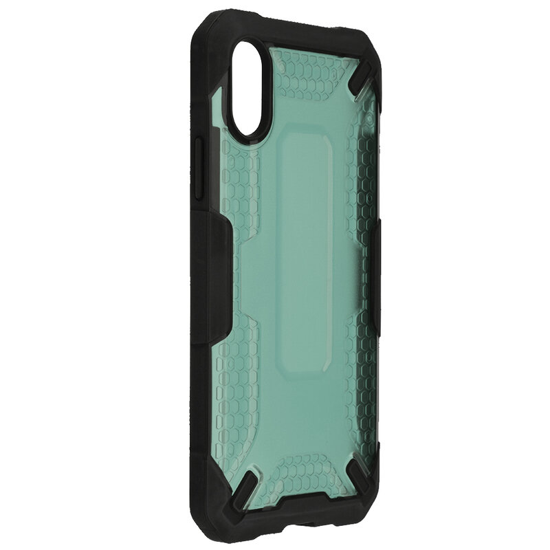 Husa iPhone XS Mobster Decoil Series - Verde Inchis