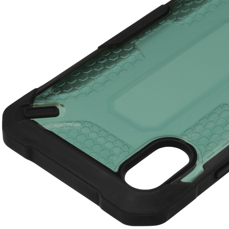 Husa iPhone XS Mobster Decoil Series - Verde Inchis