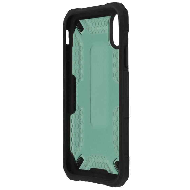Husa iPhone XS Mobster Decoil Series - Verde Inchis