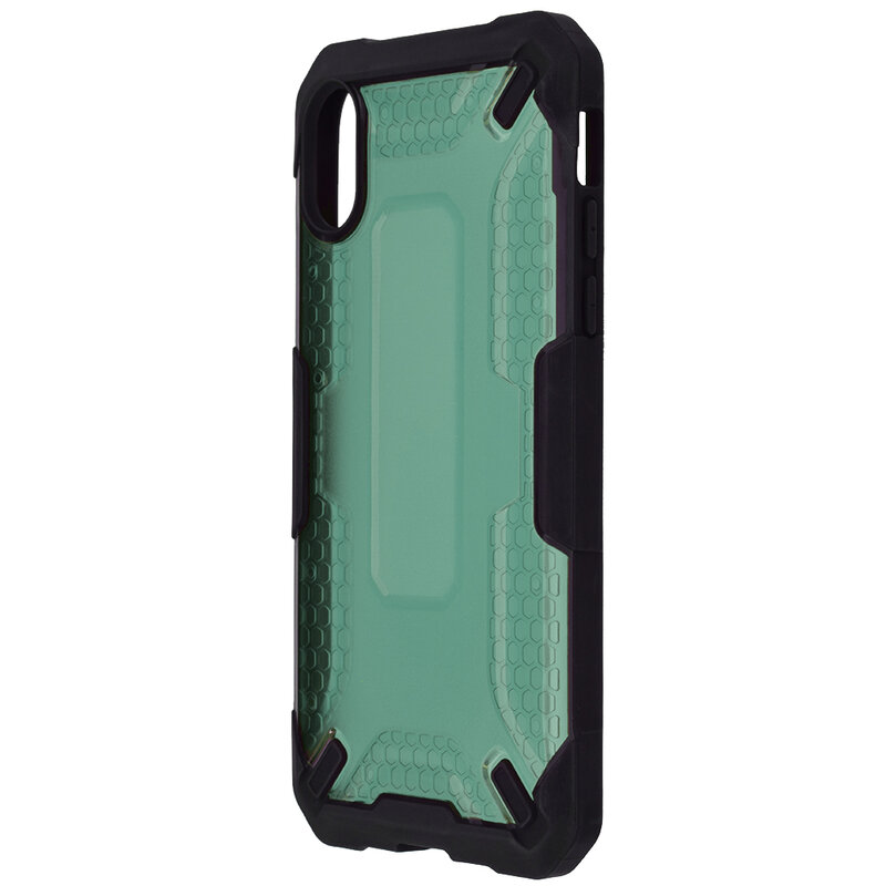 Husa iPhone XS Mobster Decoil Series - Verde Inchis